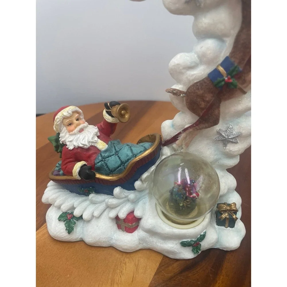 Vintage‎ Santa Mantel Clock
